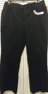 Lee just below the waist black eased fit pants